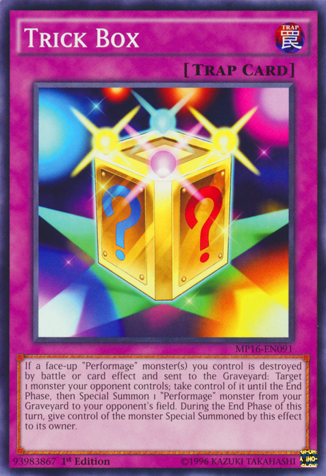 Trick Box [MP16-EN091] Common Yu-Gi-Oh!