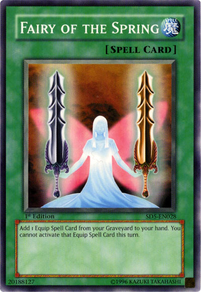 Fairy of the Spring [SD5-EN028] Common Yu-Gi-Oh!