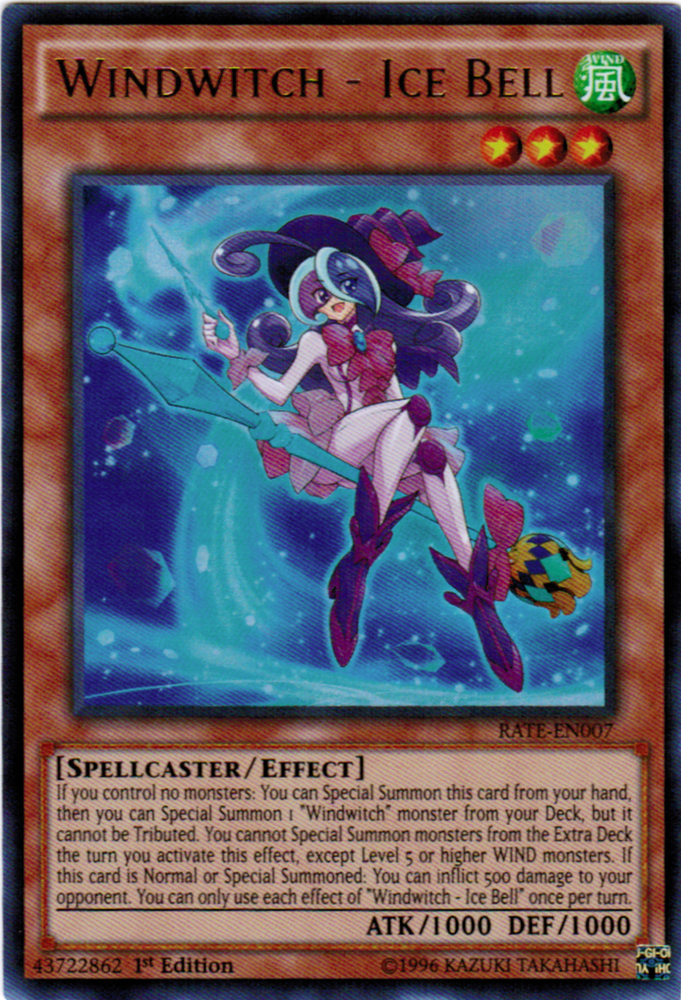 Windwitch - Ice Bell [RATE-EN007] Ultra Rare Yu-Gi-Oh!