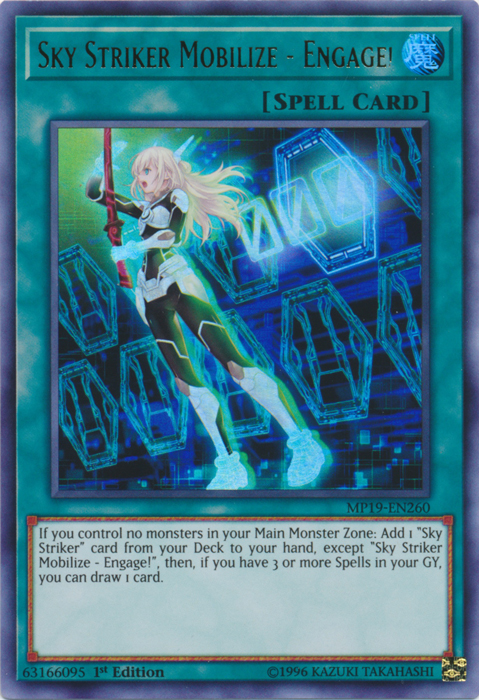 Sky Striker Mobilize - Engage! [MP19-EN260] Ultra Rare Yu-Gi-Oh!