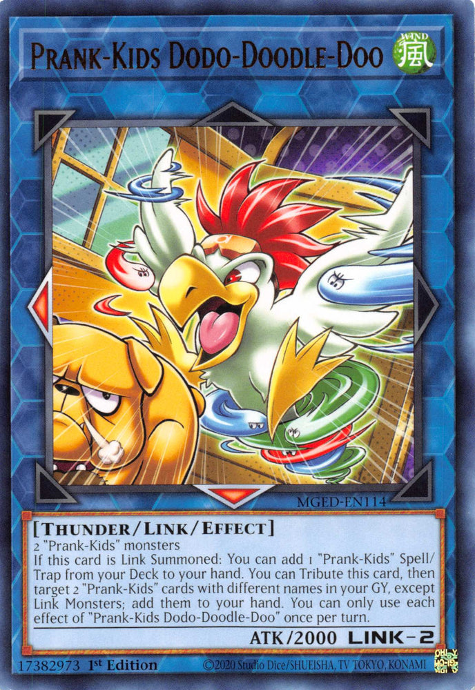 Prank-Kids Dodo-Doodle-Doo [MGED-EN114] Rare Yu-Gi-Oh!