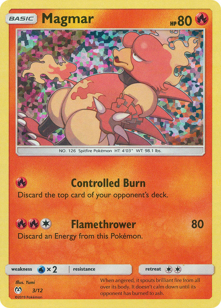 Magmar (3/12) [McDonald's Promos: 2019 Collection] Pokémon