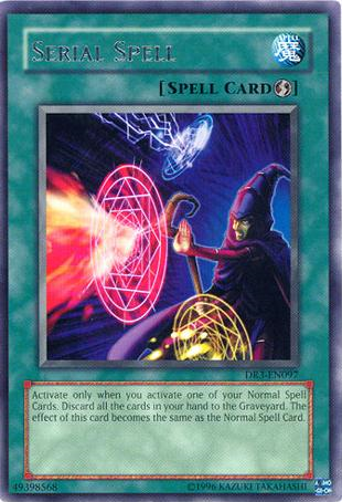 Serial Spell [DR3-EN097] Rare Yu-Gi-Oh!