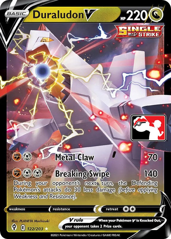 Duraludon V (122/203) [Prize Pack Series One] Pokémon