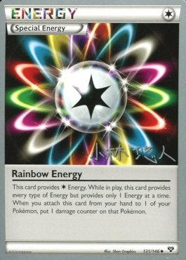 Rainbow Energy (131/146) (Plasma Power - Haruto Kobayashi) [World Championships 2014] Pokémon