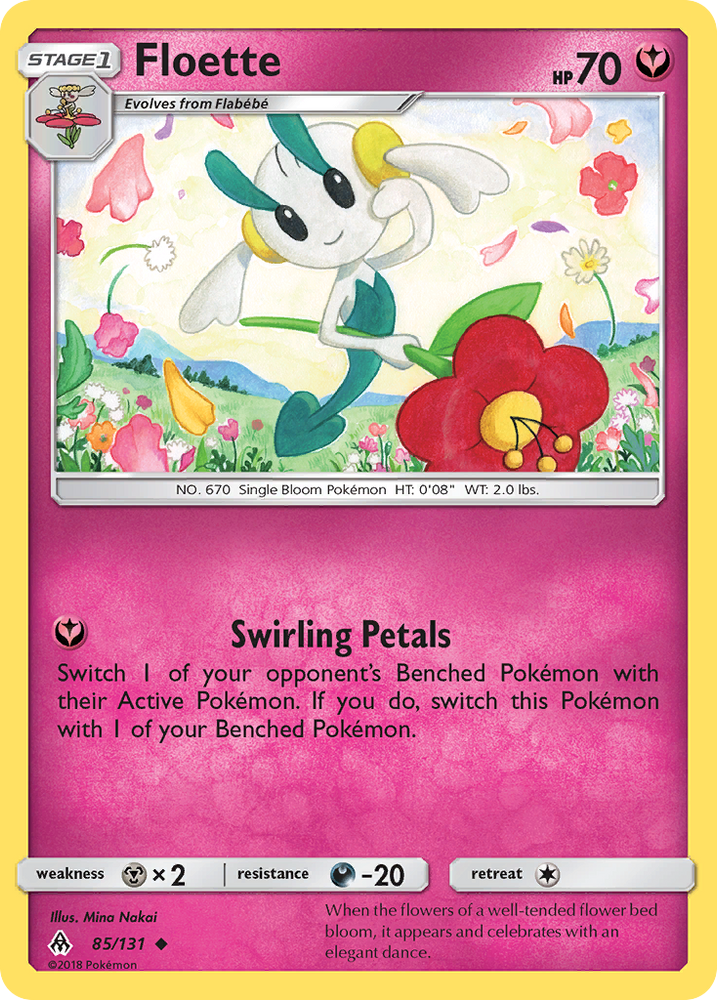 Floette (85/131) [Sun & Moon: Forbidden Light] Pokémon