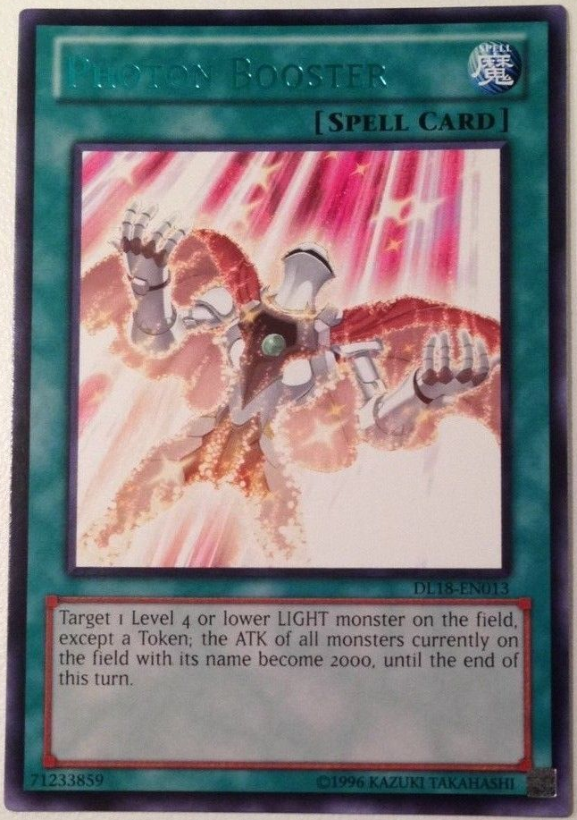 Photon Booster (Green) [DL18-EN013] Rare Yu-Gi-Oh!