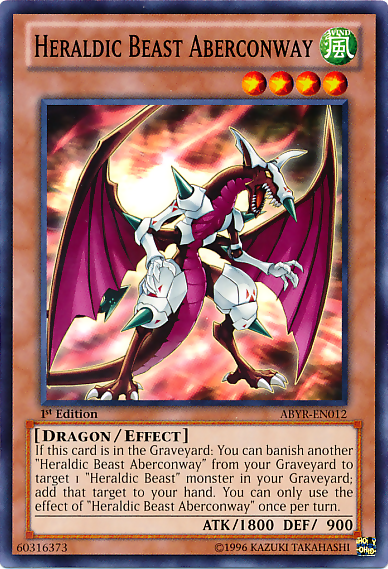 Heraldic Beast Aberconway [ABYR-EN012] Common Yu-Gi-Oh!