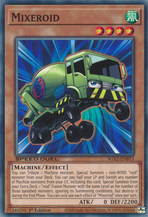Mixeroid [SGX2-ENB13] Common Yu-Gi-Oh!