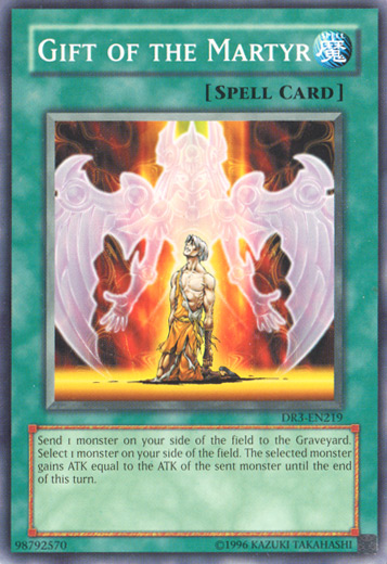Gift of the Martyr [DR3-EN219] Common Yu-Gi-Oh!