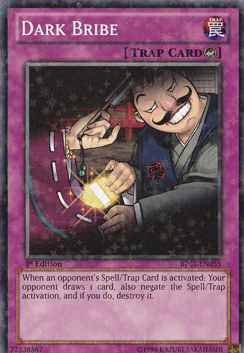 Dark Bribe [BP01-EN055] Starfoil Rare Yu-Gi-Oh!