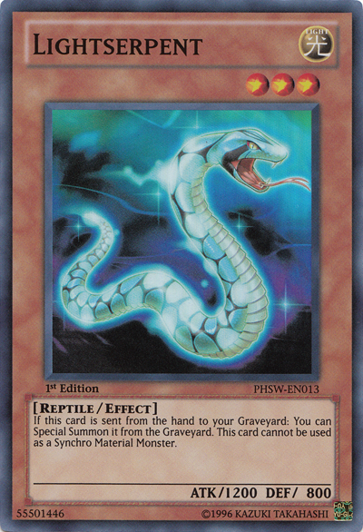 Lightserpent [PHSW-EN013] Super Rare Yu-Gi-Oh!