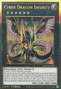 Cyber Dragon Infinity [MAGO-EN033] Gold Rare Yu-Gi-Oh!