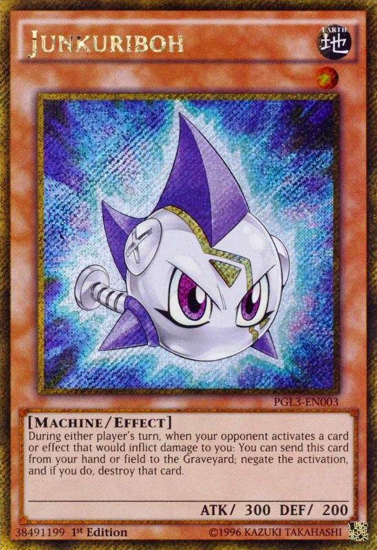 Junkuriboh [PGL3-EN003] Gold Secret Rare Yu-Gi-Oh!
