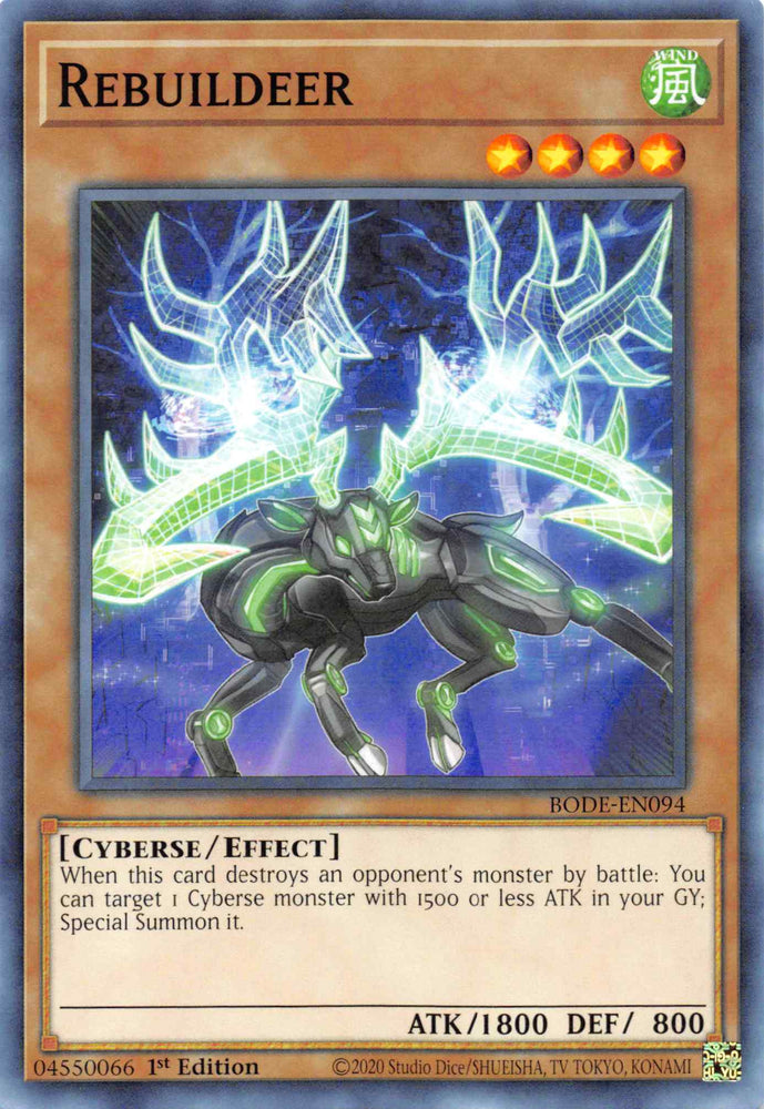 Rebuildeer [BODE-EN094] Common Yu-Gi-Oh!