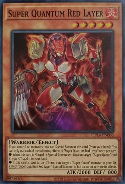 Super Quantum Red Layer [OP14-EN006] Super Rare Yu-Gi-Oh!