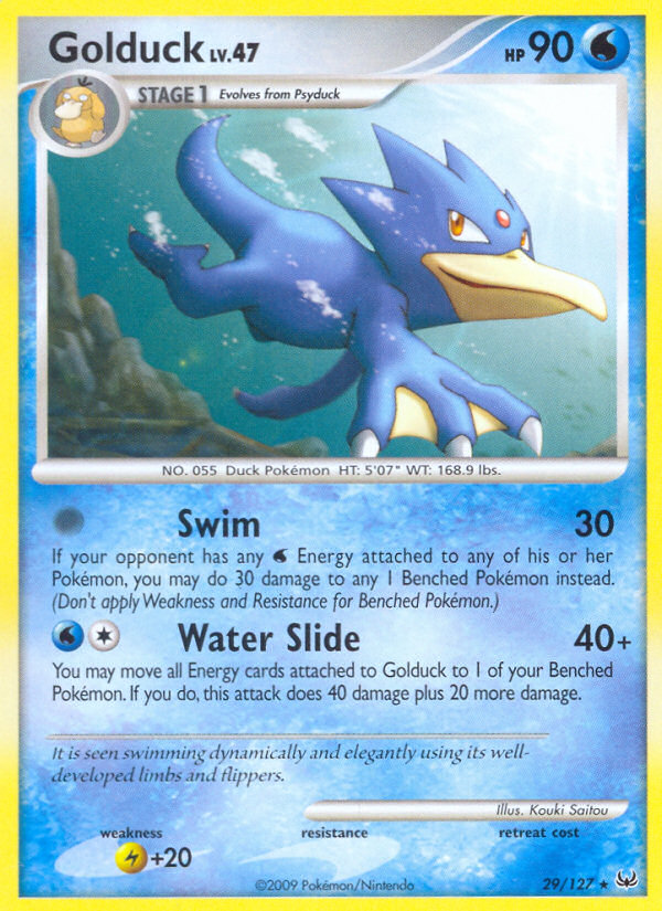 Golduck (29/127) [Platinum: Base Set] Pokémon