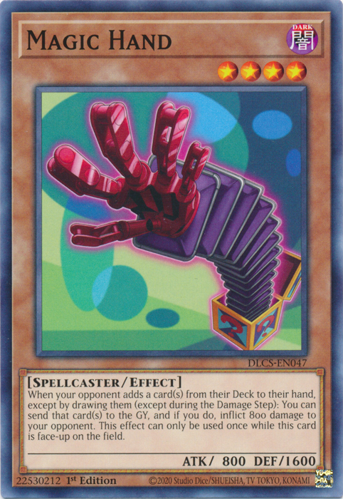 Magic Hand [DLCS-EN047] Common Yu-Gi-Oh!
