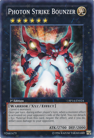 Photon Strike Bounzer [SP14-EN024] Starfoil Rare Yu-Gi-Oh!
