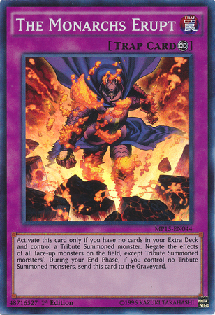 The Monarchs Erupt [MP15-EN044] Super Rare Yu-Gi-Oh!
