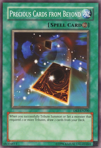 Precious Cards from Beyond [DR1-EN200] Common Yu-Gi-Oh!