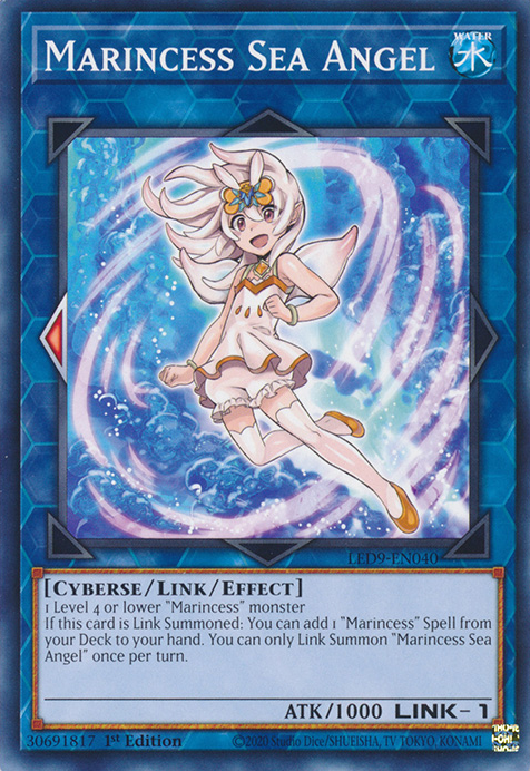 Marincess Sea Angel [LED9-EN040] Common Yu-Gi-Oh!