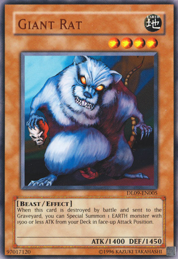 Giant Rat (Bronze) [DL09-EN005] Rare Yu-Gi-Oh!