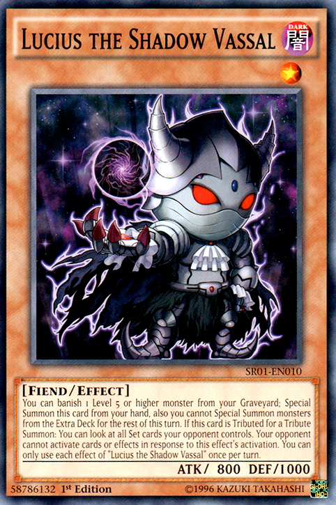 Lucius the Shadow Vassal [SR01-EN010] Common Yu-Gi-Oh!