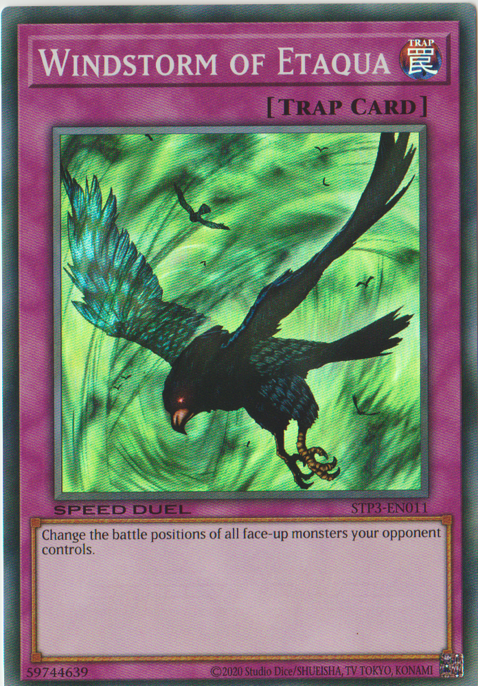 Windstorm of Etaqua [STP3-EN011] Super Rare Yu-Gi-Oh!