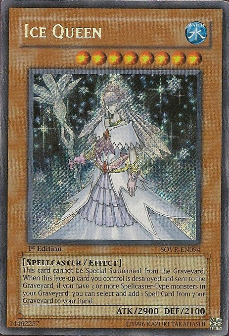 Ice Queen [SOVR-EN094] Secret Rare Yu-Gi-Oh!