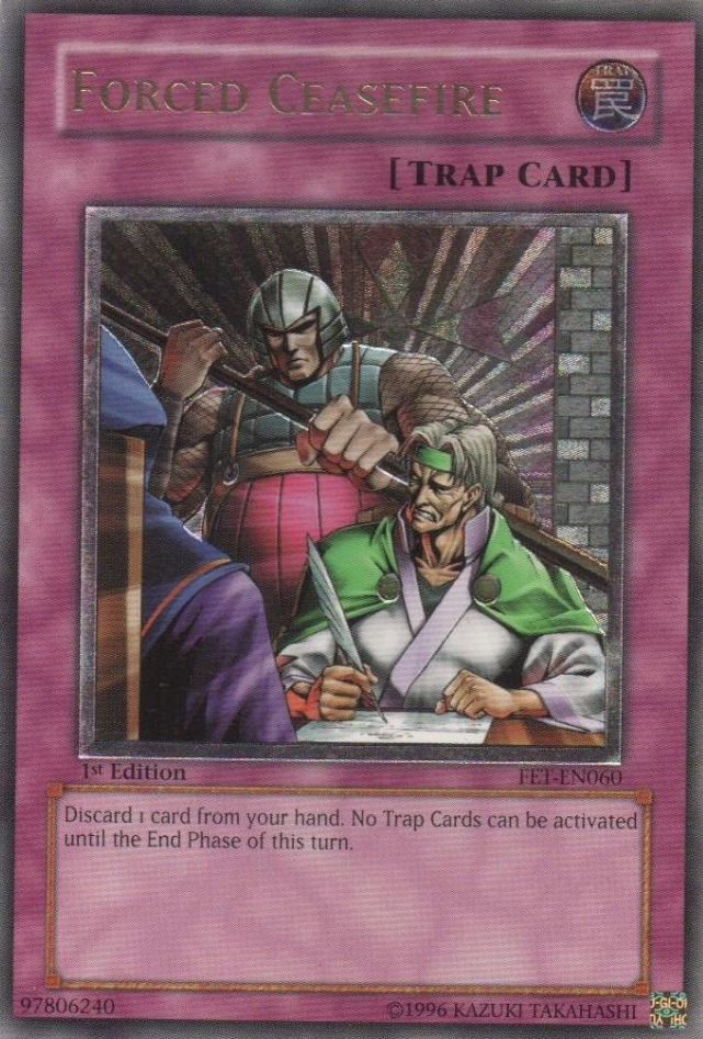 Forced Ceasefire [FET-EN060] Ultimate Rare Yu-Gi-Oh!
