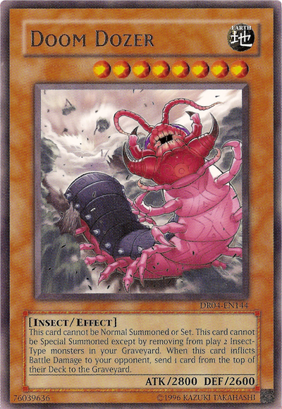 Doom Dozer [DR04-EN144] Rare Yu-Gi-Oh!