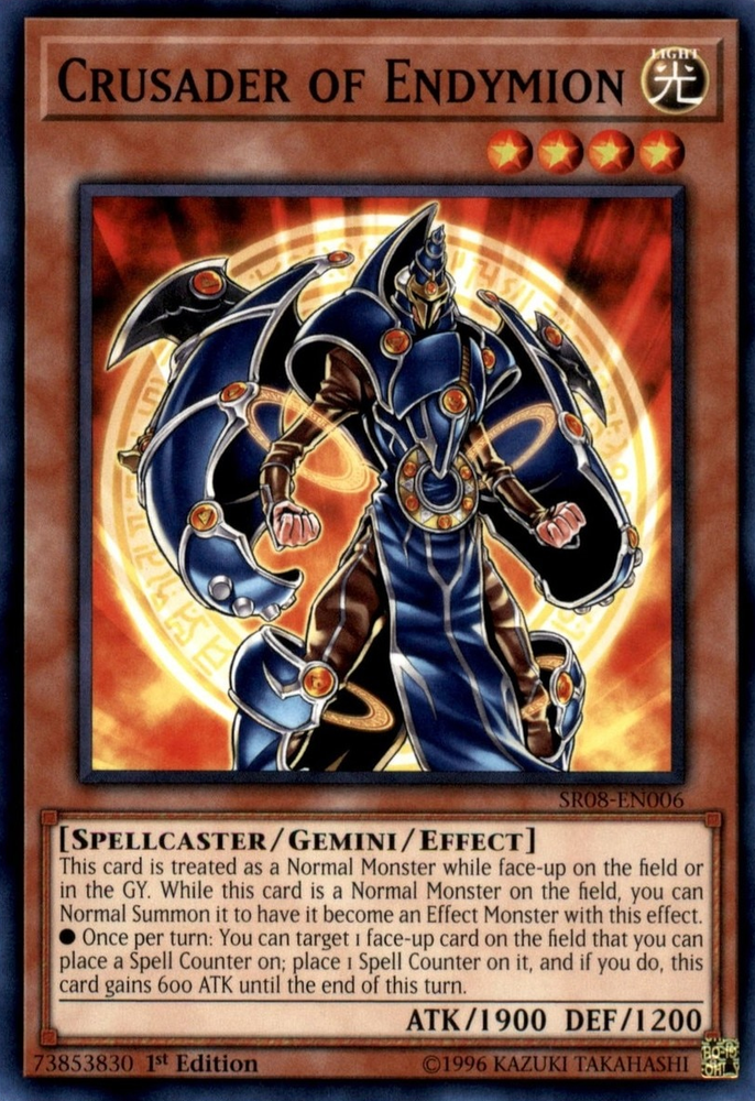 Crusader of Endymion [SR08-EN006] Common Yu-Gi-Oh!