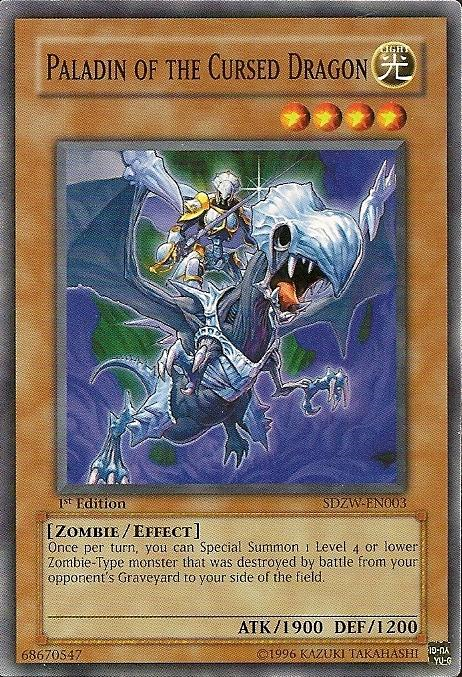 Paladin of the Cursed Dragon [SDZW-EN003] Common Yu-Gi-Oh!