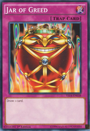Jar of Greed [YS14-EN038] Common Yu-Gi-Oh!