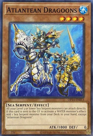 Atlantean Dragoons [OP14-EN013] Common Yu-Gi-Oh!