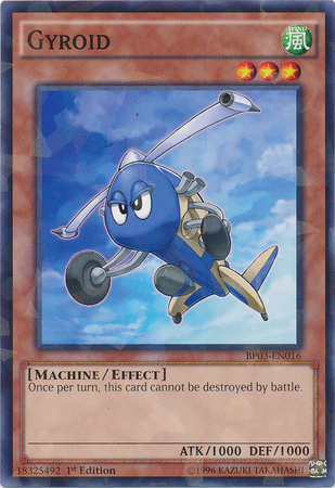 Gyroid [BP03-EN016] Shatterfoil Rare Yu-Gi-Oh!