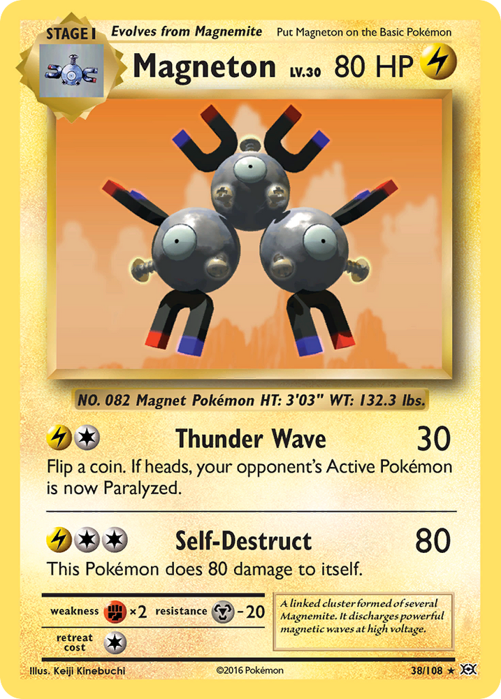 Magneton (38/108) [XY: Evolutions] Pokémon