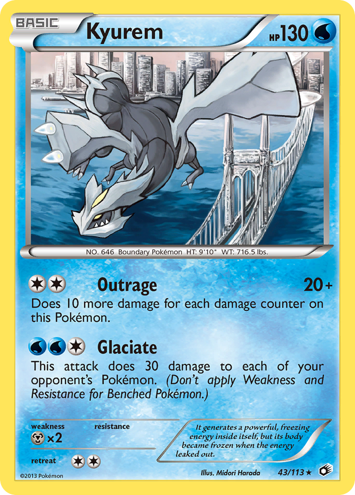 Kyurem (43/113) [Black & White: Legendary Treasures] Pokémon