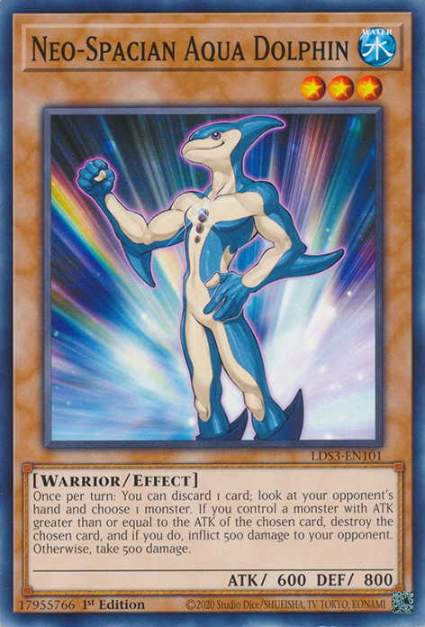 Neo-Spacian Aqua Dolphin [LDS3-EN101] Common Yu-Gi-Oh!