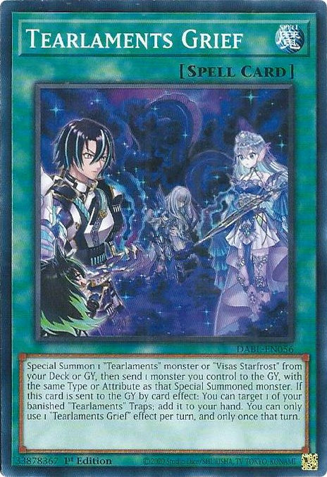 Tearlaments Grief [DABL-EN056] Common Yu-Gi-Oh!