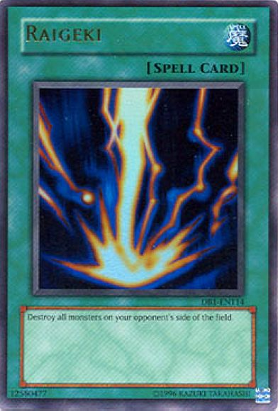 Raigeki [DB1-EN114] Ultra Rare Yu-Gi-Oh!