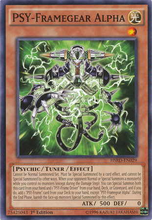 PSY-Framegear Alpha [HSRD-EN029] Common Yu-Gi-Oh!
