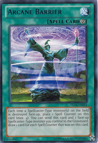 Arcane Barrier (Blue) [DL14-EN014] Rare Yu-Gi-Oh!