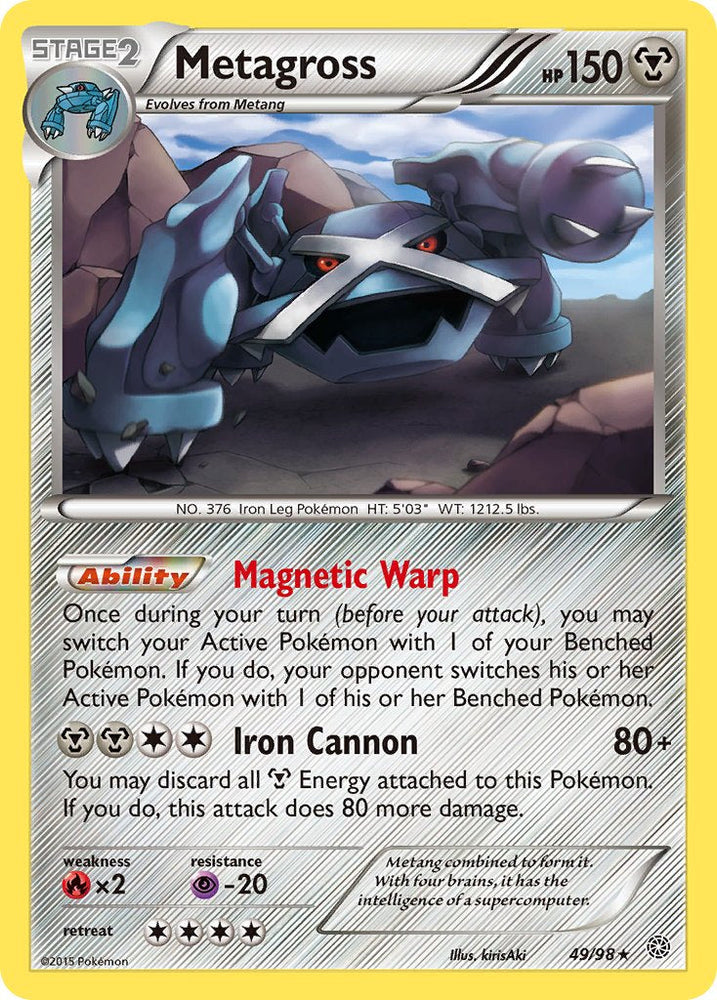 Metagross (49/98) (Theme Deck Exclusive) [XY: Ancient Origins] Pokémon
