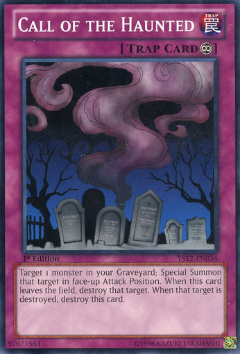 Call of the Haunted [YS12-EN036] Common Yu-Gi-Oh!