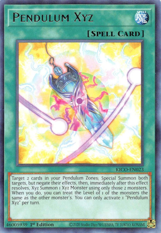 Pendulum Xyz (Rare) [KICO-EN023] Rare Yu-Gi-Oh!