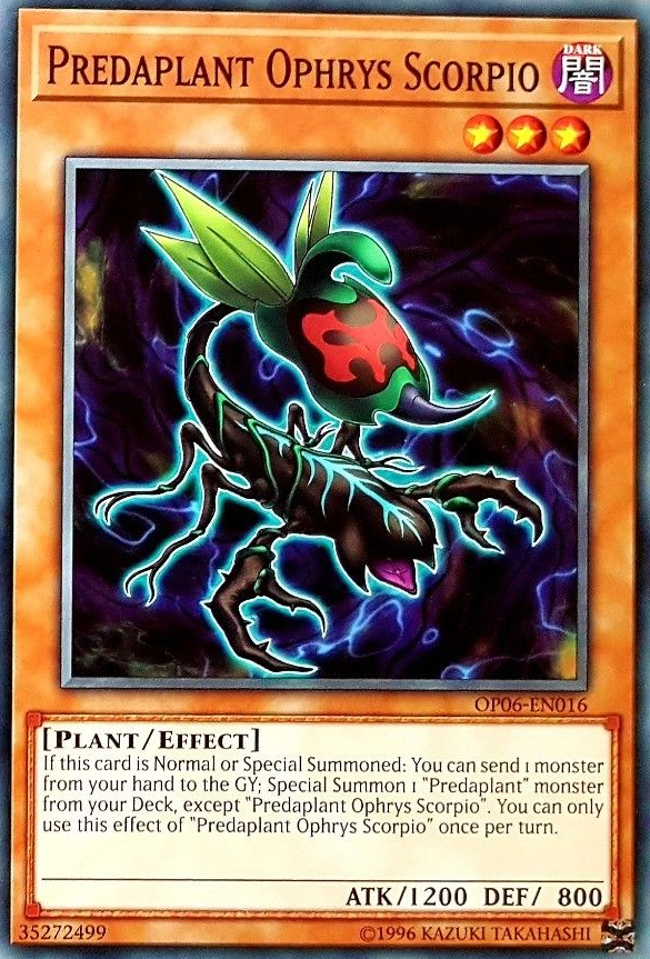 Predaplant Ophrys Scorpio [OP06-EN016] Common Yu-Gi-Oh!