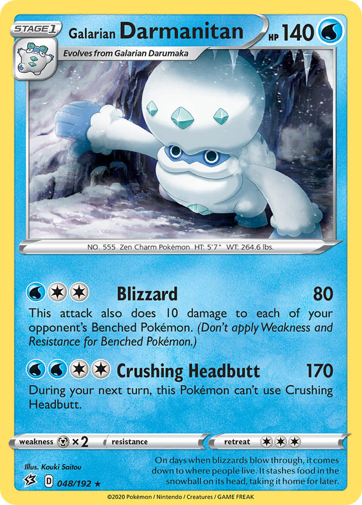 Galarian Darmanitan (048/192) [Sword & Shield: Rebel Clash] Pokémon