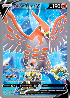 Talonflame V (168/185) [Sword & Shield: Vivid Voltage] Pokémon